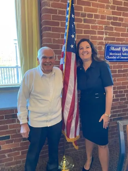 Veteran at Merrimack Valley Chamber of Commerce Annual Veterans Breakfast