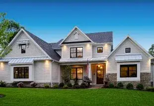 exterior remodeling with James Hardie Siding replacement