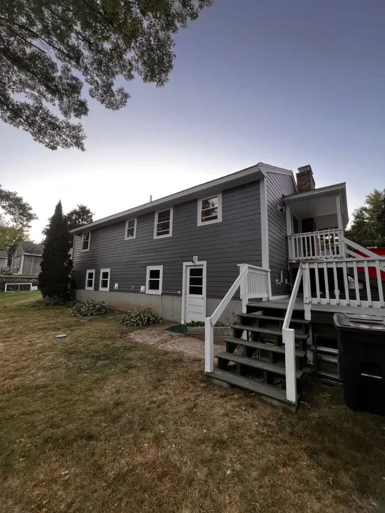 james hardie siding after installation in newburyport ma