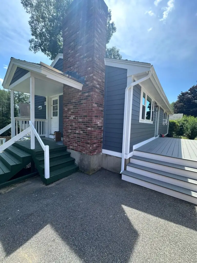 james hardie siding after installation in newburyport ma