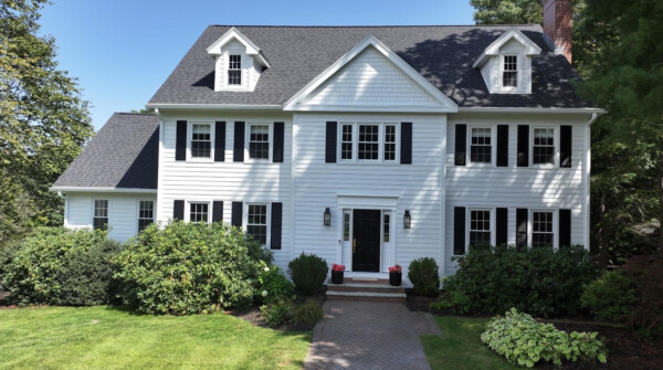 James Hardie Cedarmill siding installed in Beverly MA, Essex County, by Coastal Windows & Exteriors for a durable, low-maintenance, and weather-resistant North Shore upgrade