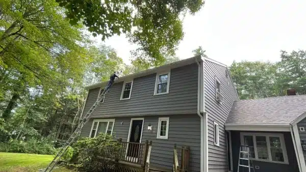 James Hardie siding installation in Wells ME, Southern Maine, York County, by Coastal Windows & Exteriors for a coastal home makeover with lasting beauty and durability