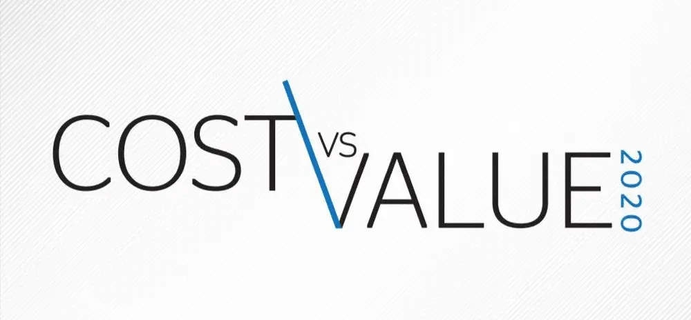 2020 cost vs value logo