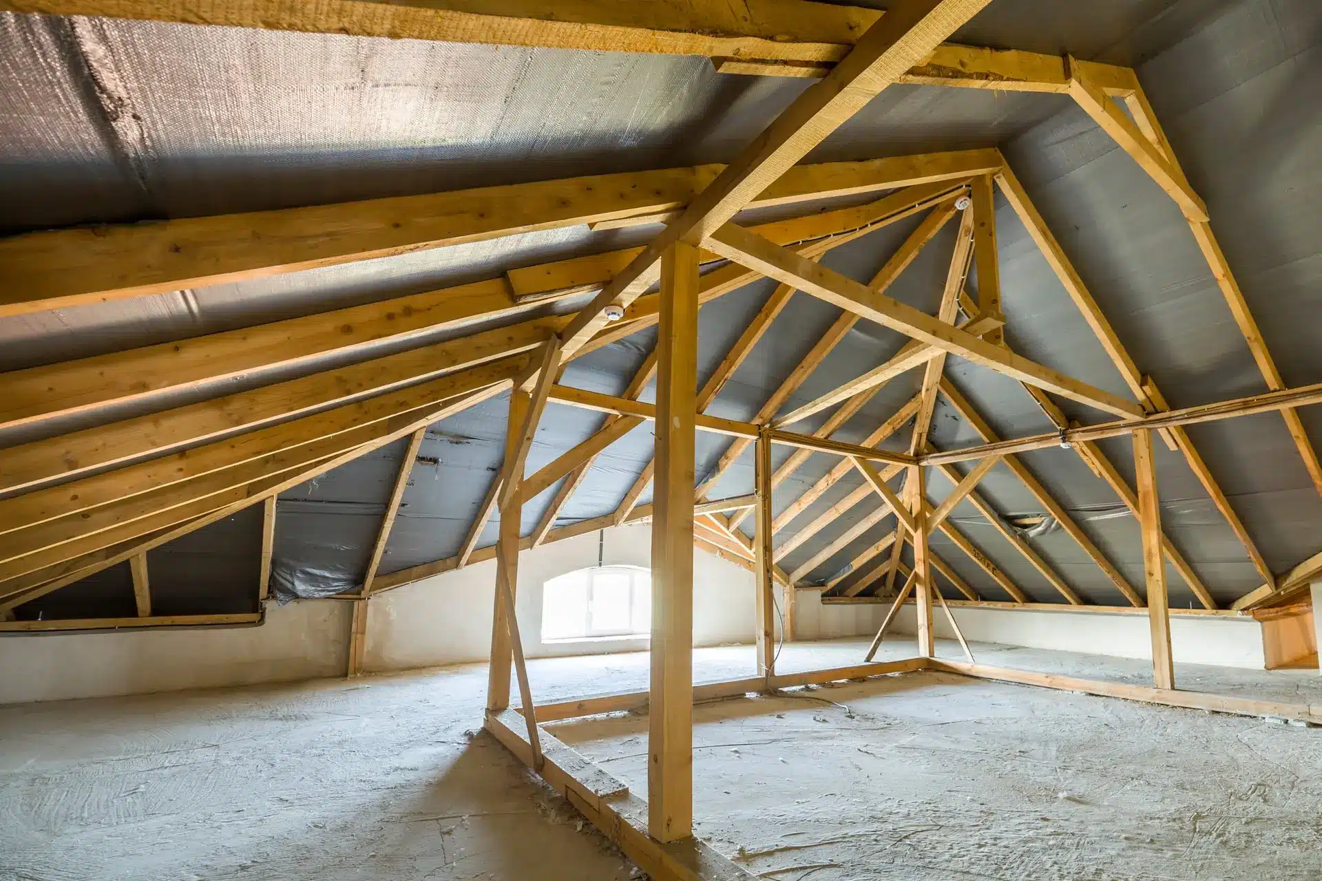 Fixing Sagging Rafter Beams