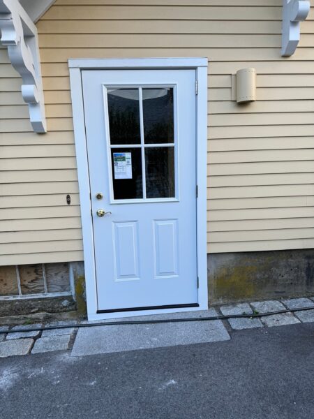 Exterior door installation in Newburyport MA, North Shore, Essex County by Coastal Windows & Exteriors